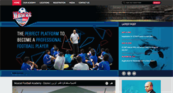 Desktop Screenshot of muscatfootballacademy.com